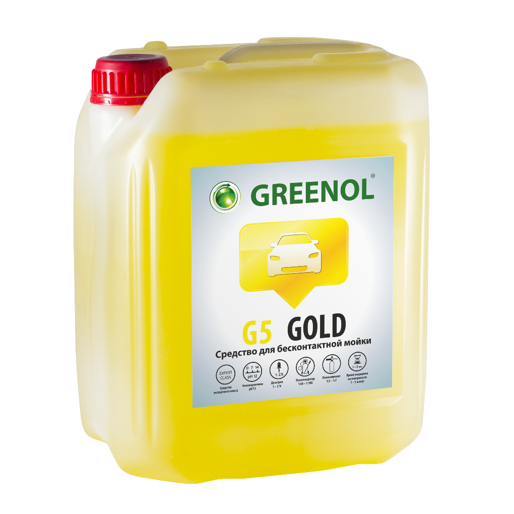 G5 Gold – Активная пена | GREENOL