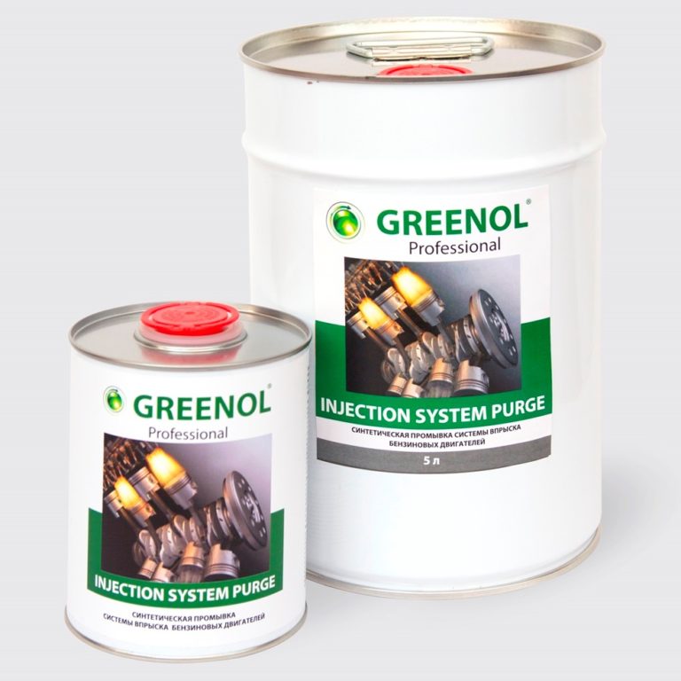 Greenol промывка форсунок